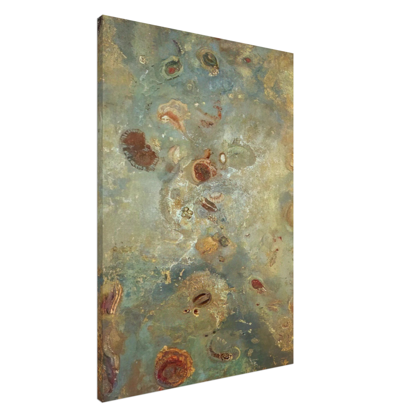 Odilon Redon - UNDERWATER VISION 1910 Canvas - 20x30 cm / 8x12 inches-canvas