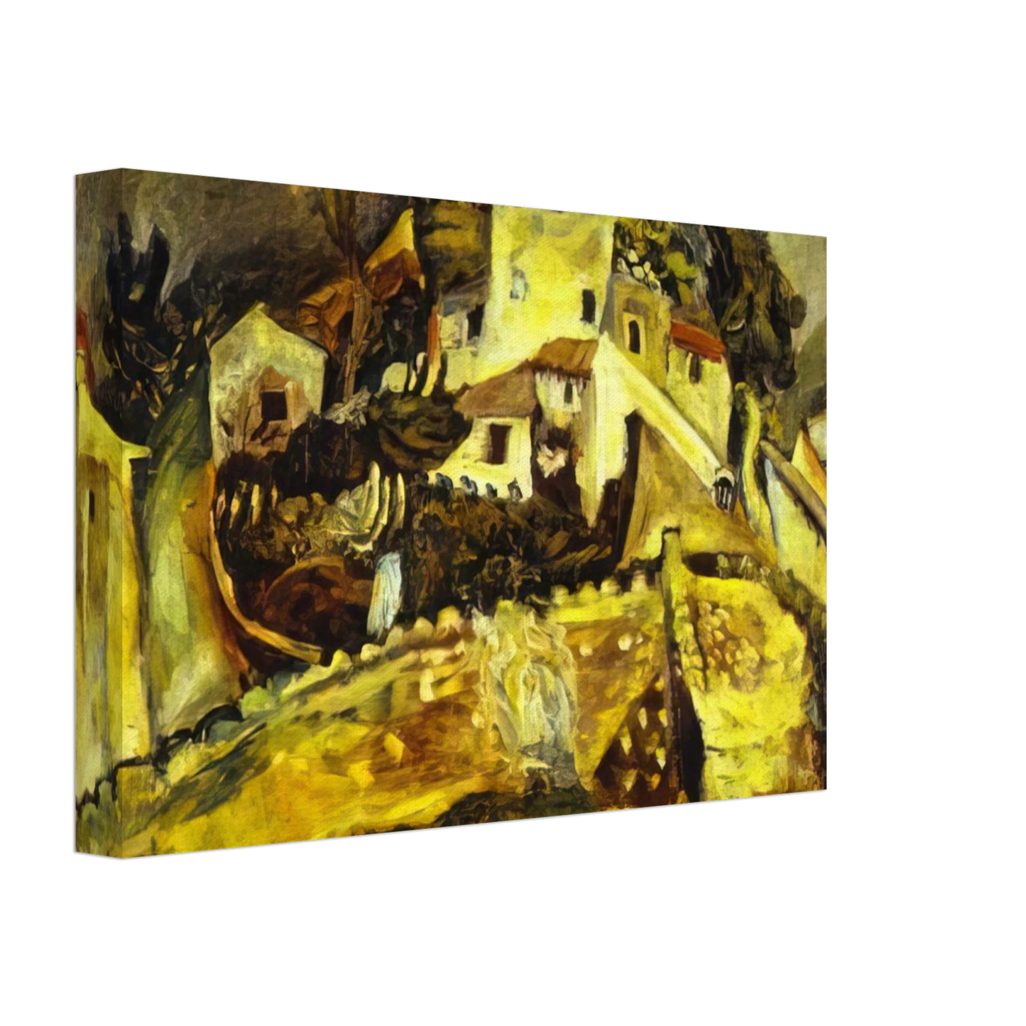 Chaim Soutine - LANDSCAPE AT CAGNES Canvas - 40x60 cm / 16x24 inches-canvas