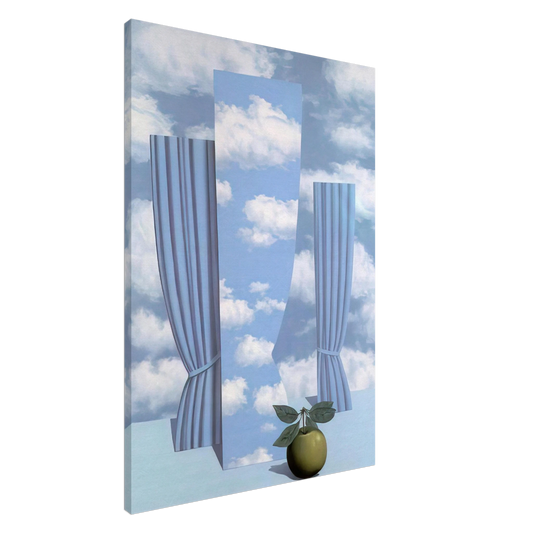 Rene Magritte - BEAUTIFUL WORLD 1962 Canvas - 20x30 cm / 8x12 inches-canvas