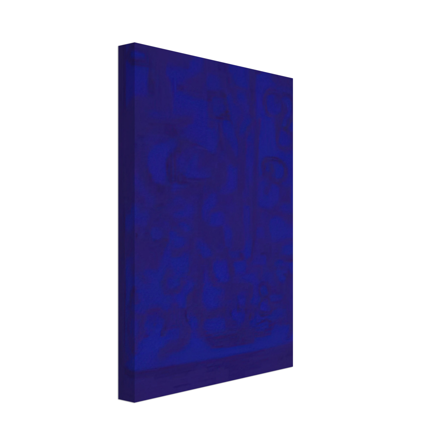 Carla Accardi - Blue Viola - 1962 Canvas - 40x60 cm / 16x24 inches-canvas