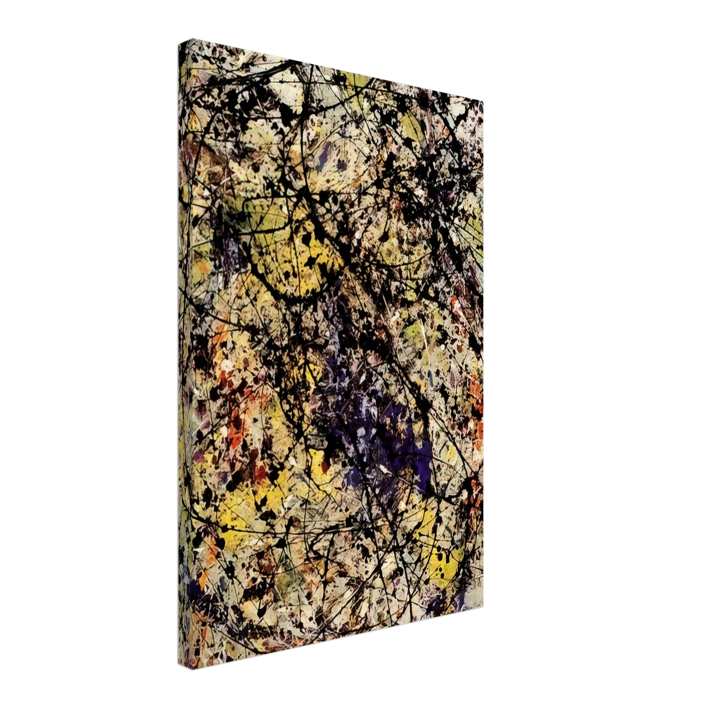 Jackson Pollock - REFLECTIONS OF THE BIG DIPPER 1947 Canvas - 40x60 cm / 16x24 inches-canvas