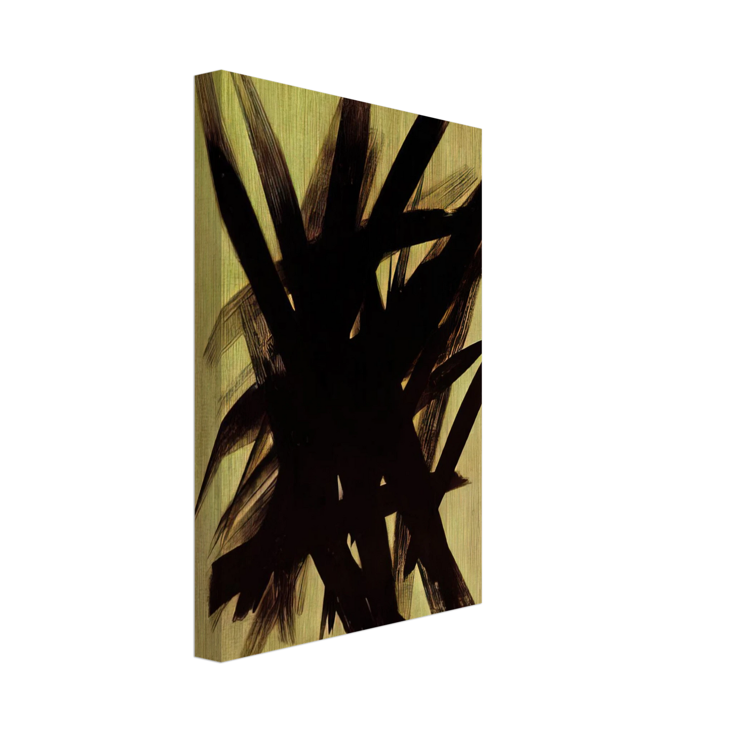 Hans Hartung - Untitled T1955-23 - 1955 Canvas - 70x100 cm / 28x40 inches-canvas