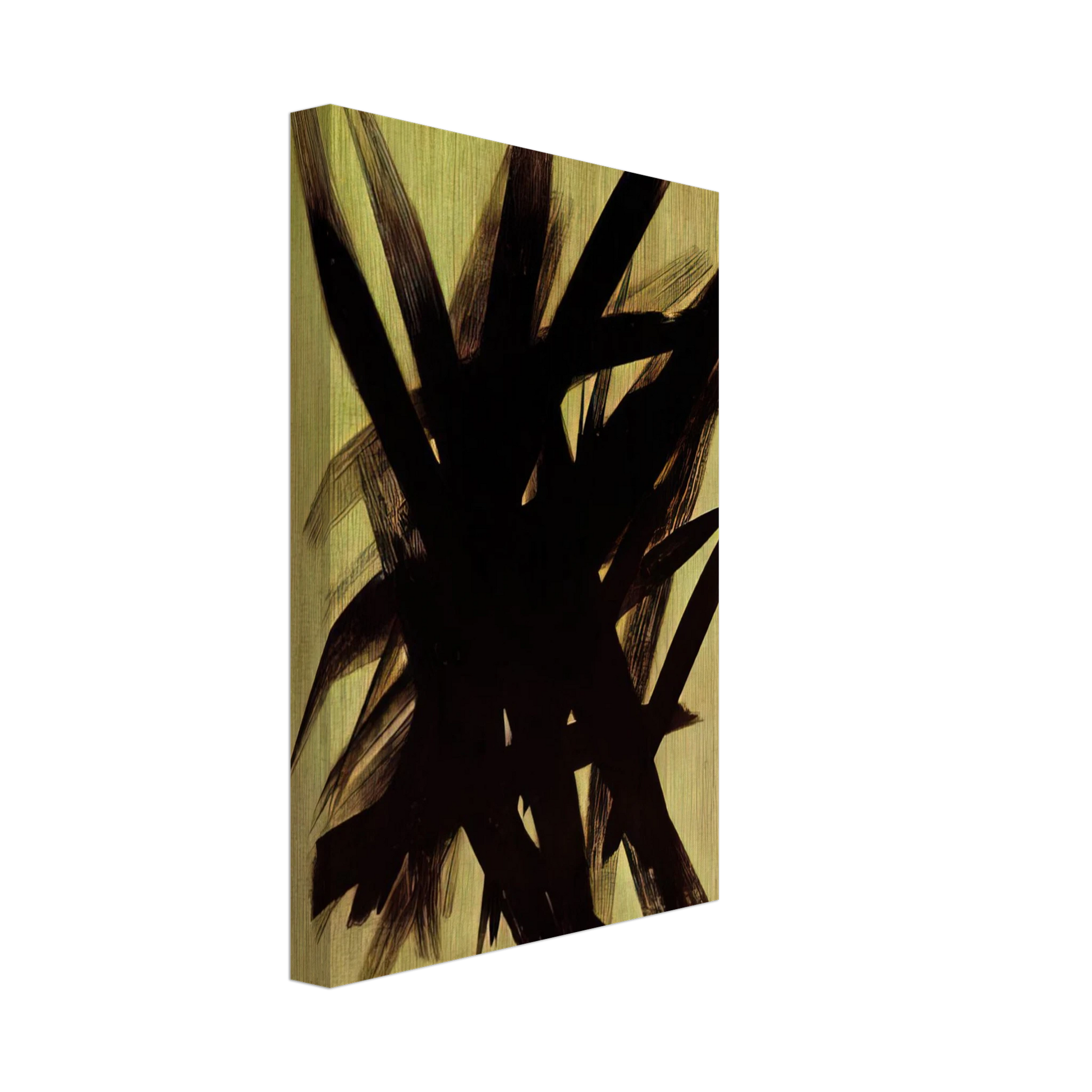 Hans Hartung - Untitled T1955-23 - 1955 Canvas - 70x100 cm / 28x40 inches-canvas