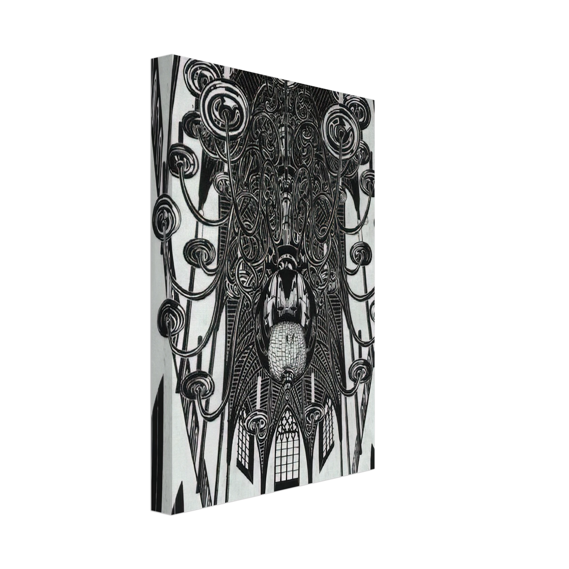 MC Escher - ESCHER (2) Canvas - 70x100 cm / 28x40 inches-canvas