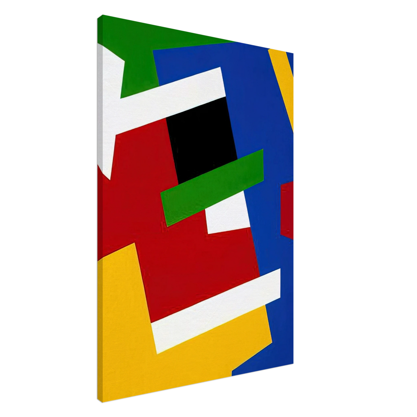 Fernand Leduc - Strates solaires Canvas - 20x30 cm / 8x12 inches-canvas