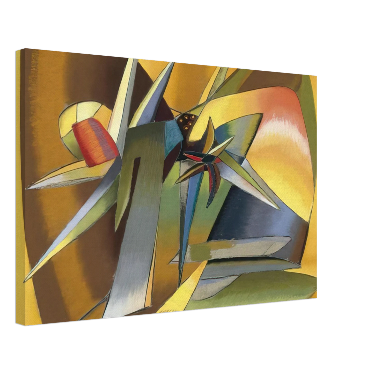 John Ferren - The Desert - 1938 Canvas - 40x60 cm / 16x24 inches-canvas