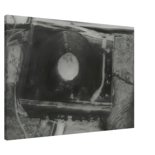 Gerhard Richter - RECORD PLAYER 1988 Canvas - 20x30 cm / 8x12 inches-canvas