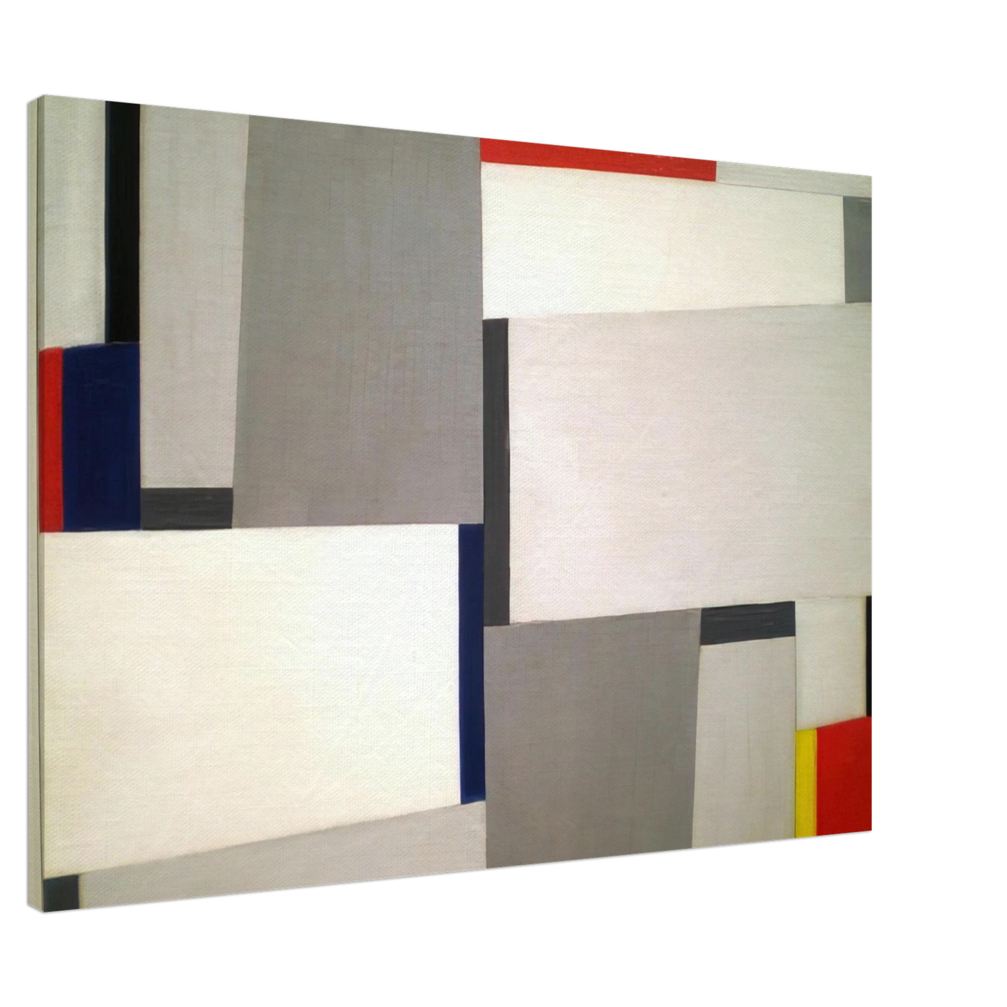 Fritz Glarner - Relational Painting #73 - 1954 Canvas - 20x30 cm / 8x12 inches-canvas