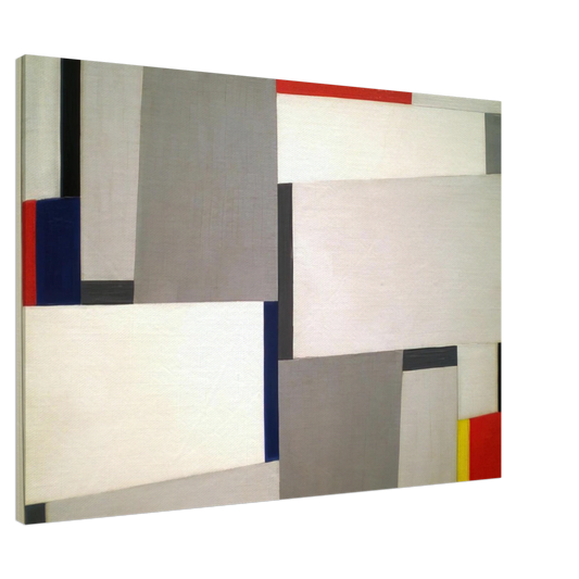 Fritz Glarner - Relational Painting #73 - 1954 Canvas - 20x30 cm / 8x12 inches-canvas
