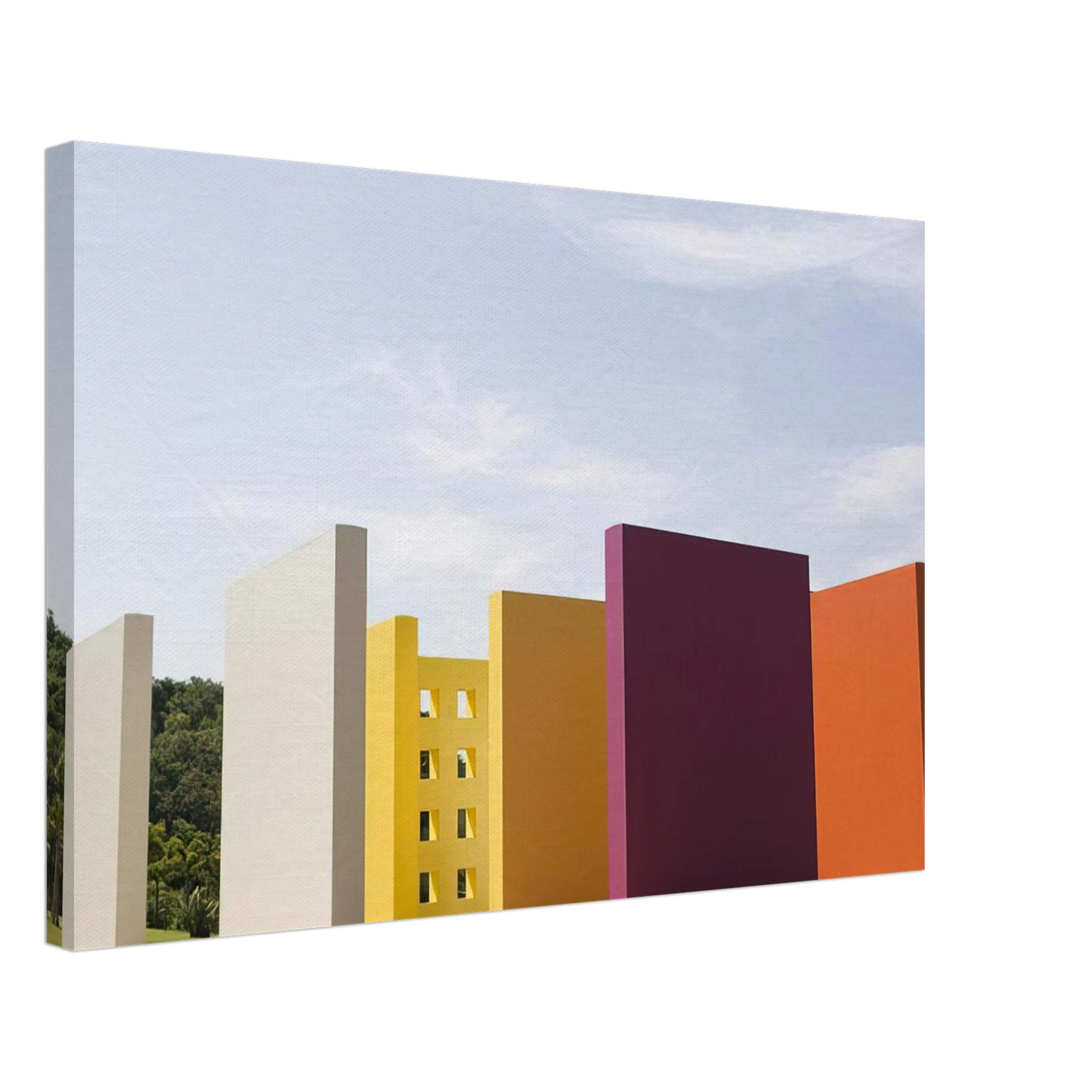 Helio Oiticica - Magic Square #5, De Luxe - 1977 Canvas - 40x60 cm / 16x24 inches-canvas