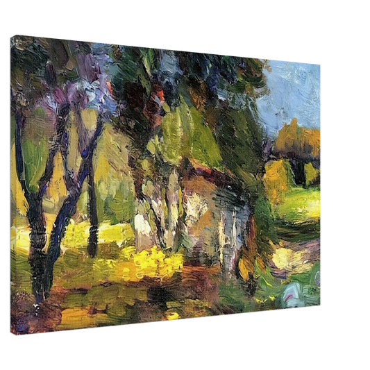 Henri Matisse - LANDSCAPE CORSICA 1898 Canvas - 20x30 cm / 8x12 inches-canvas
