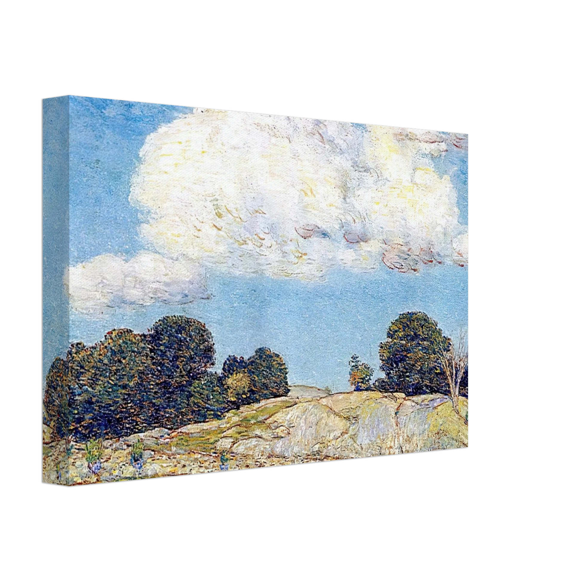 Childe Hassam - Dragon Cloud, Old Lyme Canvas - 40x60 cm / 16x24 inches-canvas