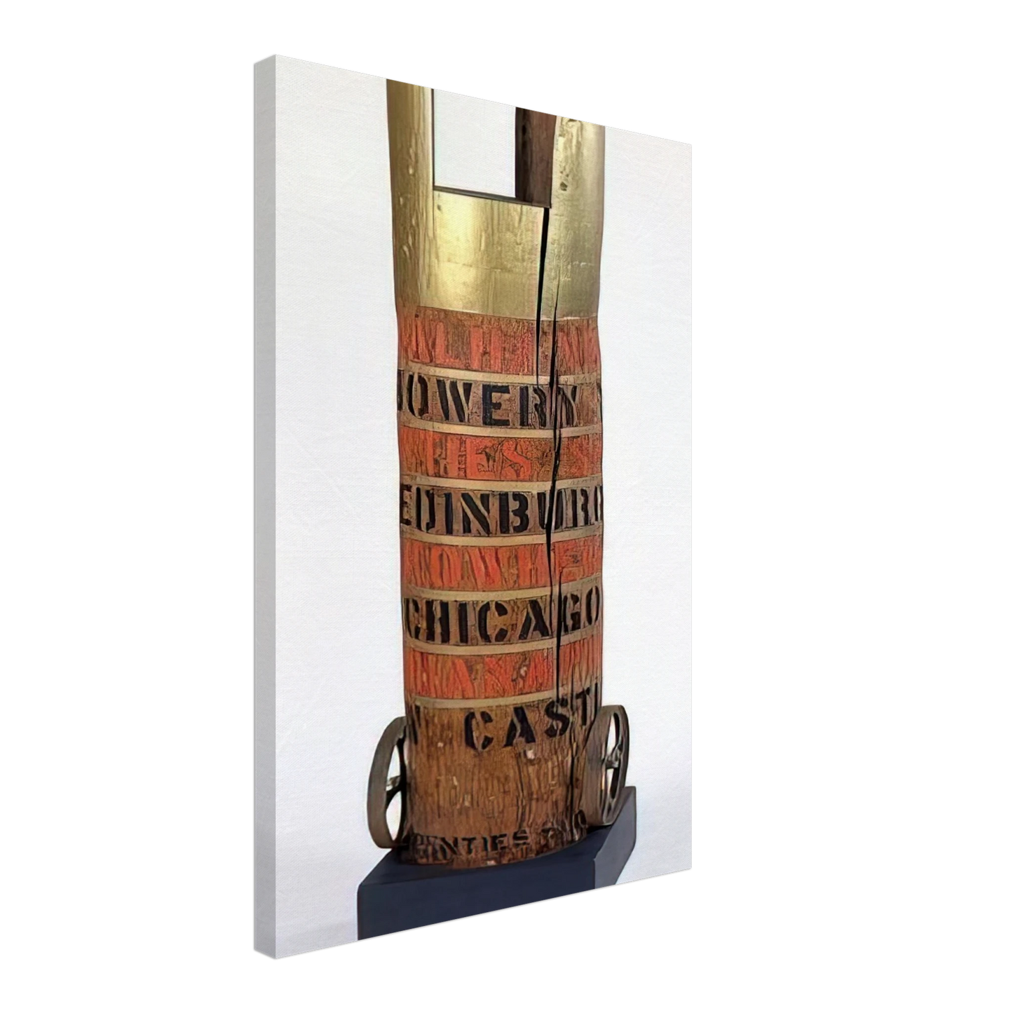 Robert Indiana - Bob's Column Canvas - 70x100 cm / 28x40 inches-canvas