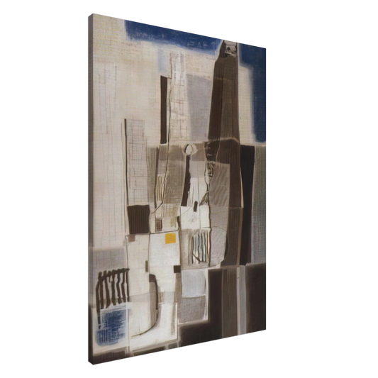 Bice Lazzari - Architettura 1 - Art Informel Canvas - 20x30 cm / 8x12 inches-canvas