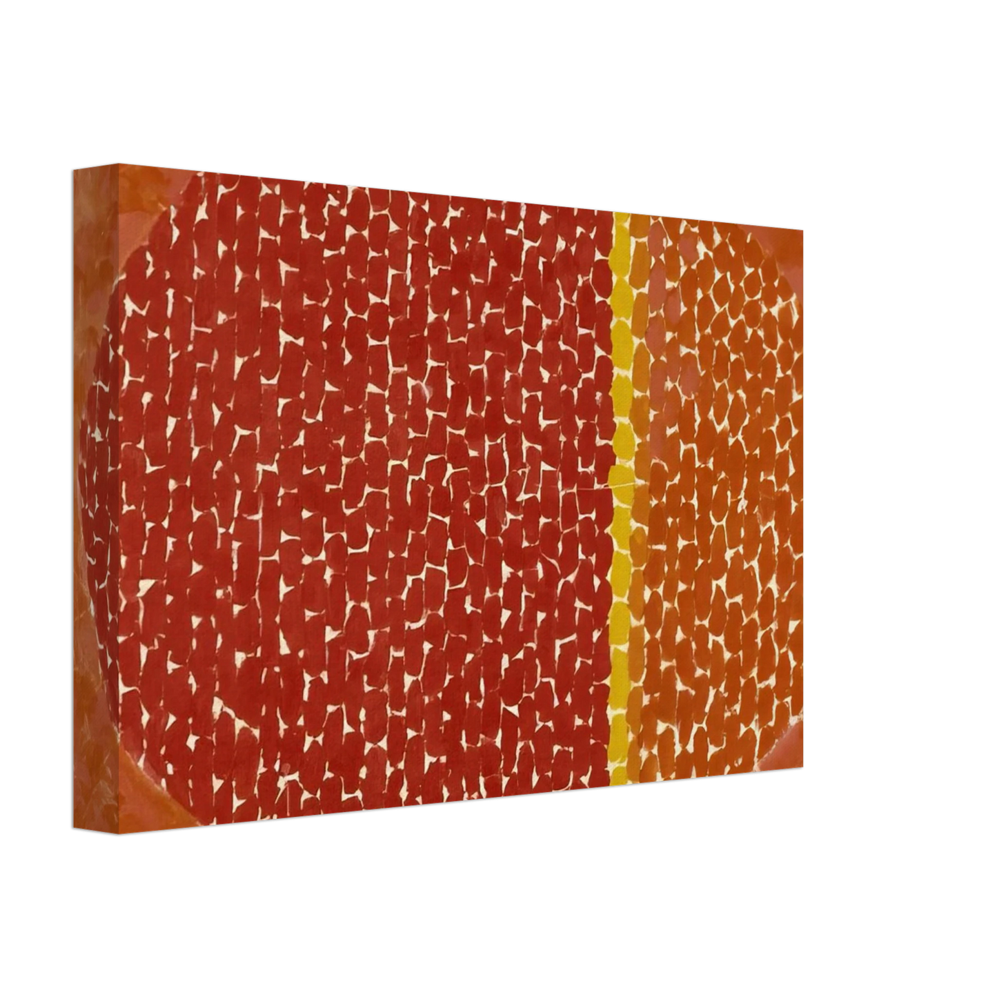 Alma Woodsey Thomas - SNOOPY SEES EARTH WRAPPED IN SUNSET 1970 Canvas - 40x60 cm / 16x24 inches-canvas