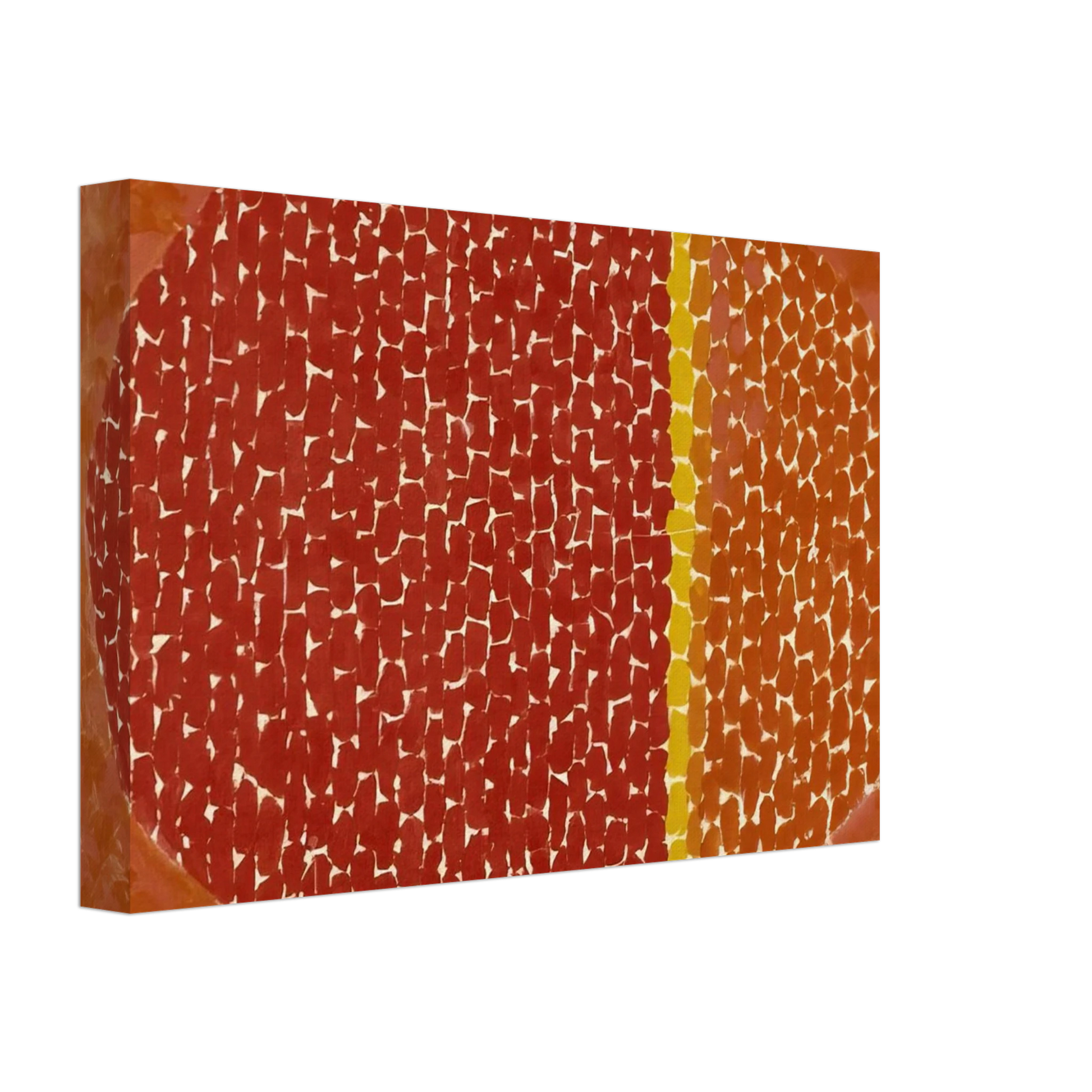 Alma Woodsey Thomas - SNOOPY SEES EARTH WRAPPED IN SUNSET 1970 Canvas - 40x60 cm / 16x24 inches-canvas