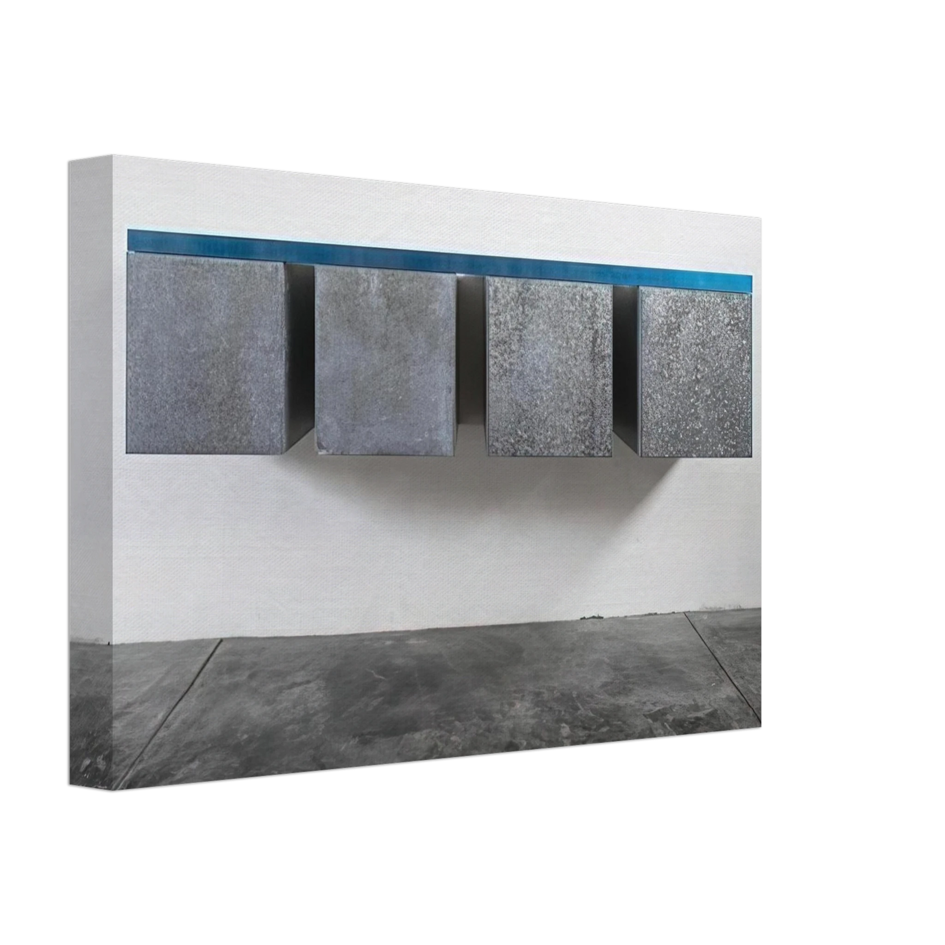 Donald Judd - To Susan Buckwalter - 1964 Canvas - 70x100 cm / 28x40 inches-canvas