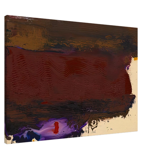 Helen Frankenthaler - Requiem, 1992- Canvas - 20x30 cm / 8x12 inches-canvas