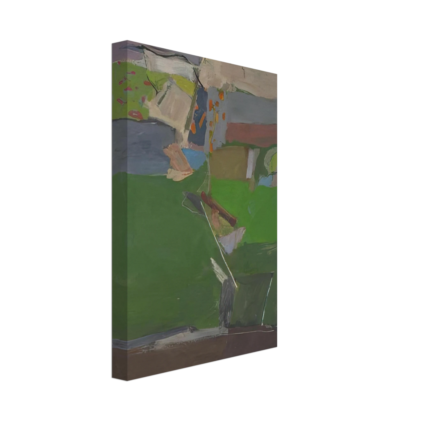 Richard Diebenkorn - Berkeley #13 Canvas - 40x60 cm / 16x24 inches-canvas