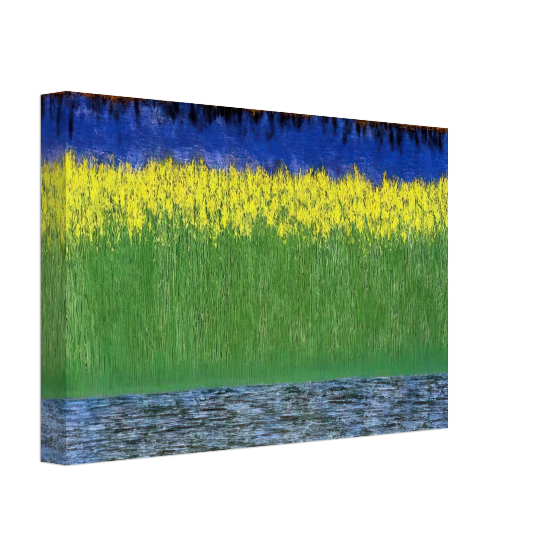 Jimmy Ernst - Sea of Grass - 1982 Canvas - 40x60 cm / 16x24 inches-canvas