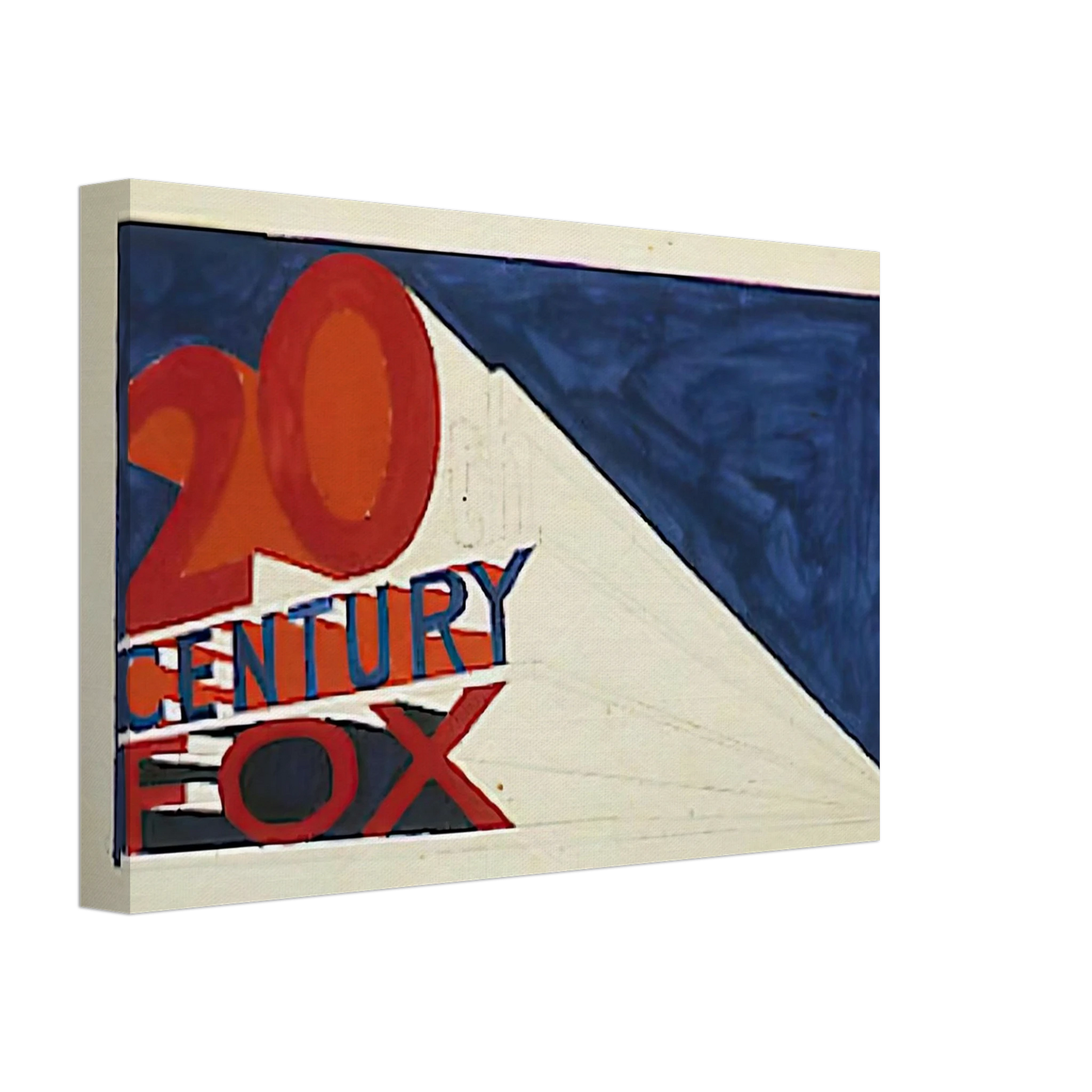 Edward Ruscha - TRADEMARK 6 1962 Canvas - 70x100 cm / 28x40 inches-canvas