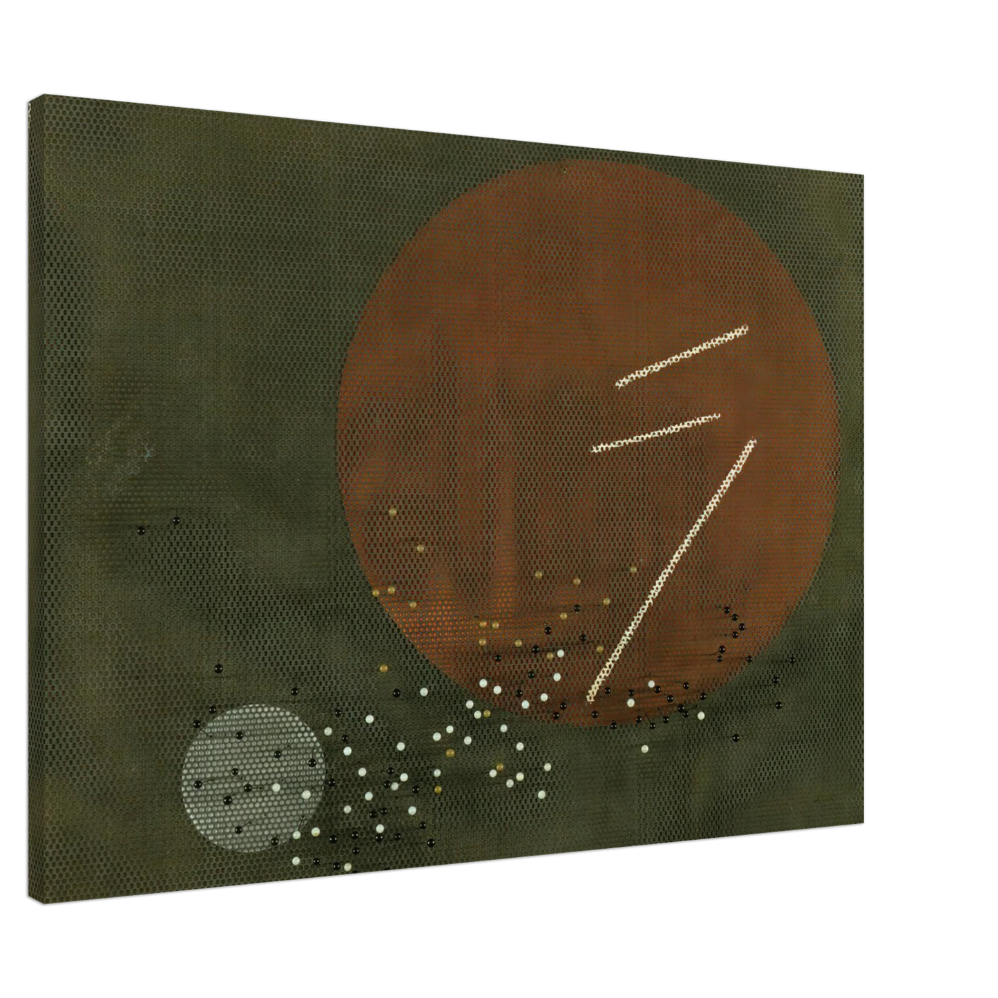 Laszlo Moholy-Nagy - Space Modulator L3 Canvas - 20x30 cm / 8x12 inches-canvas