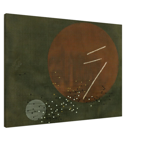 Laszlo Moholy-Nagy - Space Modulator L3 Canvas - 20x30 cm / 8x12 inches-canvas