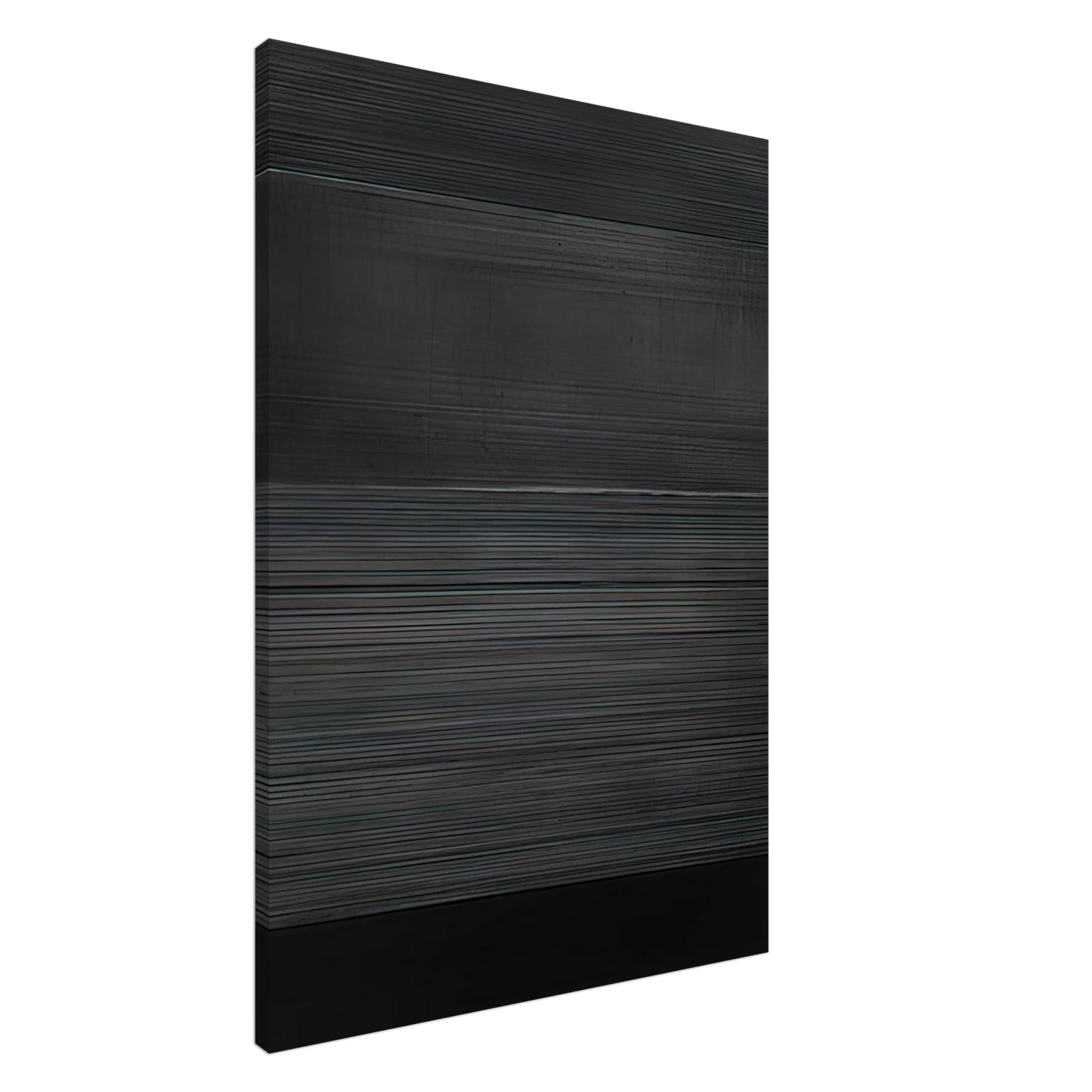 Pierre Soulages - Peinture 324 x 181 cm, 17 novembre 2008 - 2008 Canvas - 20x30 cm / 8x12 inches-canvas