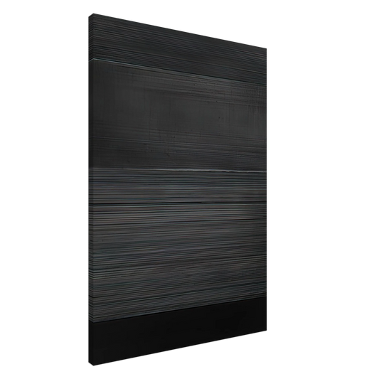 Pierre Soulages - Peinture 324 x 181 cm, 17 novembre 2008 - 2008 Canvas - 20x30 cm / 8x12 inches-canvas