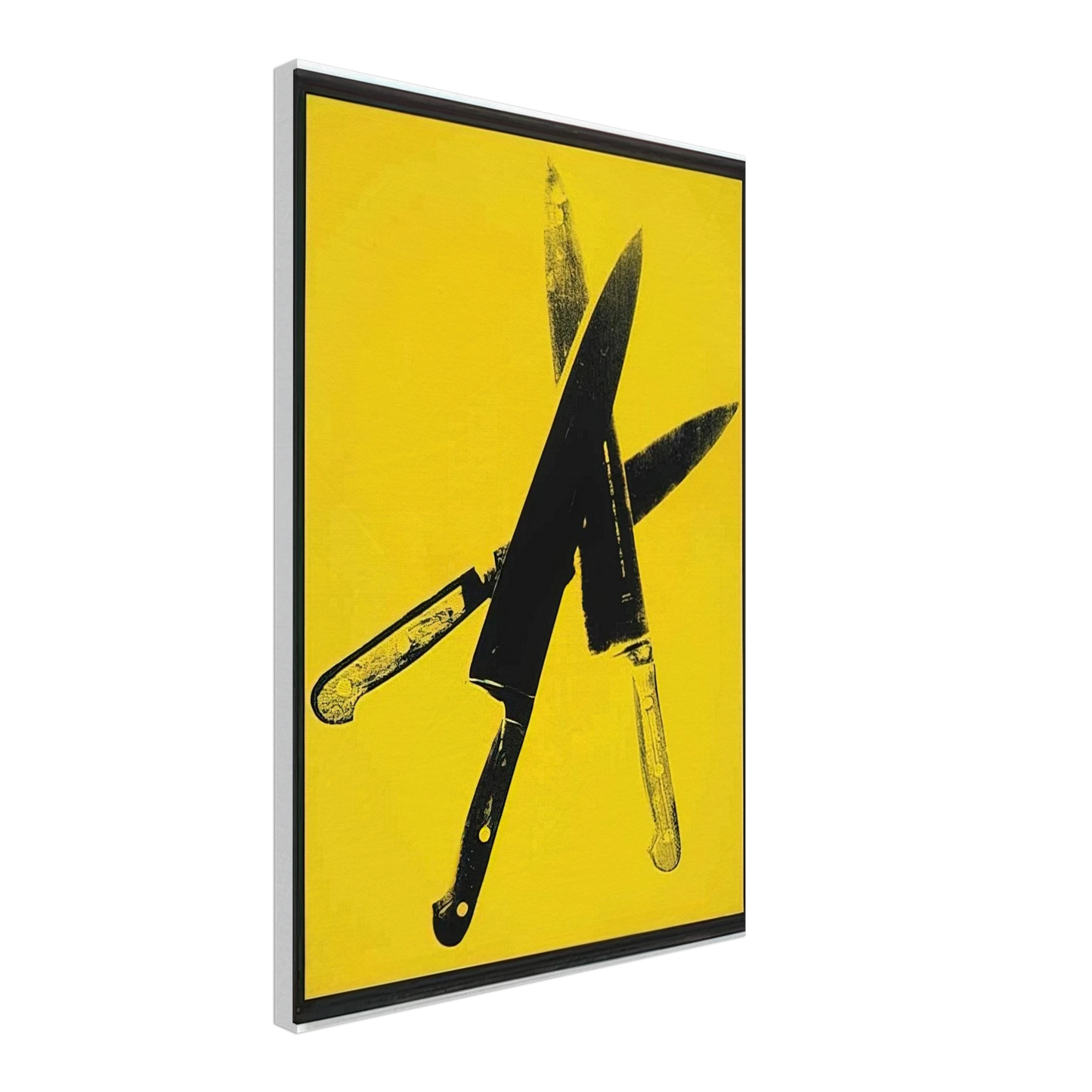 Andy Warhol - Knives Canvas - 40x60 cm / 16x24 inches-canvas