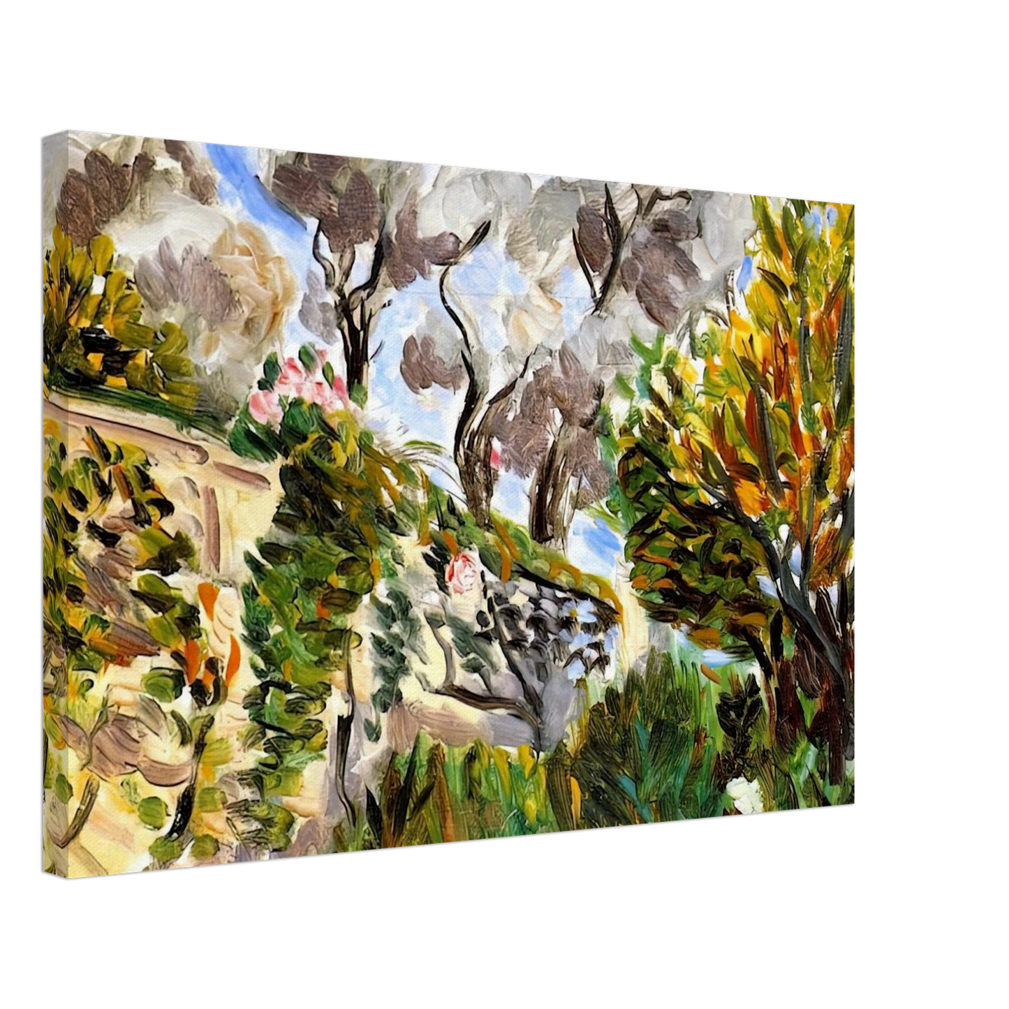 Henri Matisse - OLIVE TREES RENOIR S GARDEN IN CAGNES 1917 Canvas - 70x100 cm / 28x40 inches-canvas