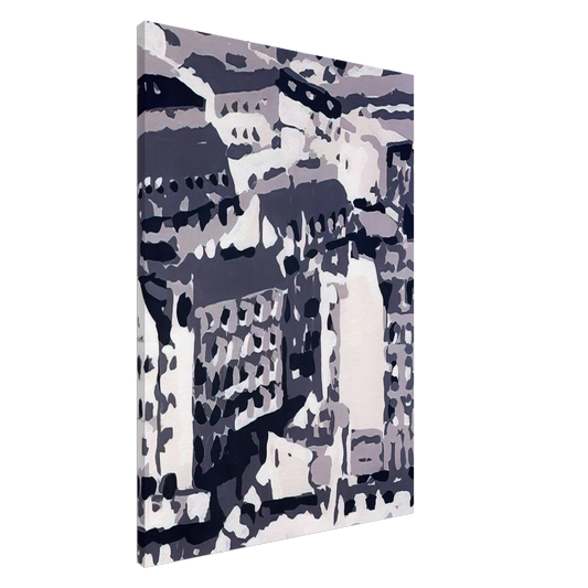 Gerhard Richter - TOWNSCAPE 1969 2 Canvas - 20x30 cm / 8x12 inches-canvas