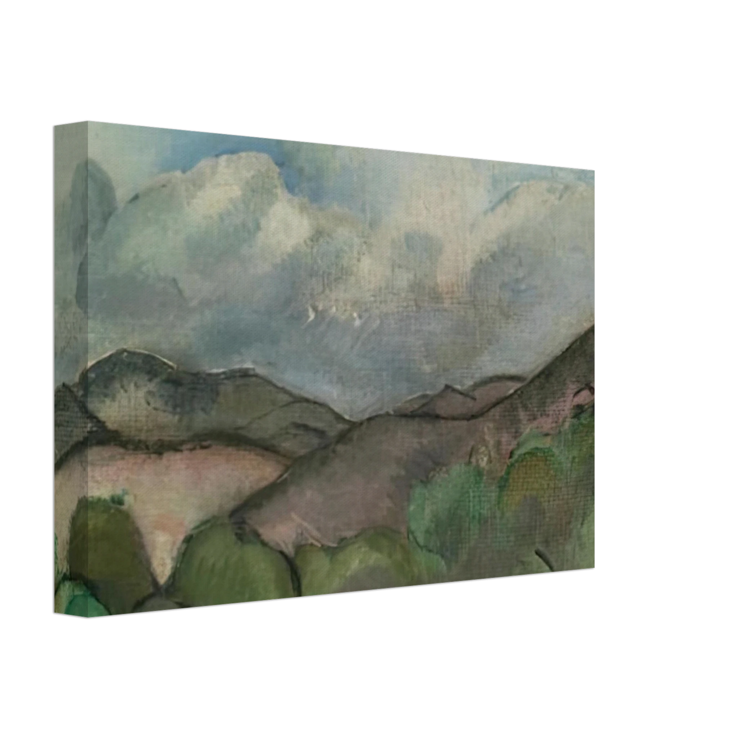 Henri Matisse - LE MONT CHAUVE A NICE 1918 Canvas - 70x100 cm / 28x40 inches-canvas