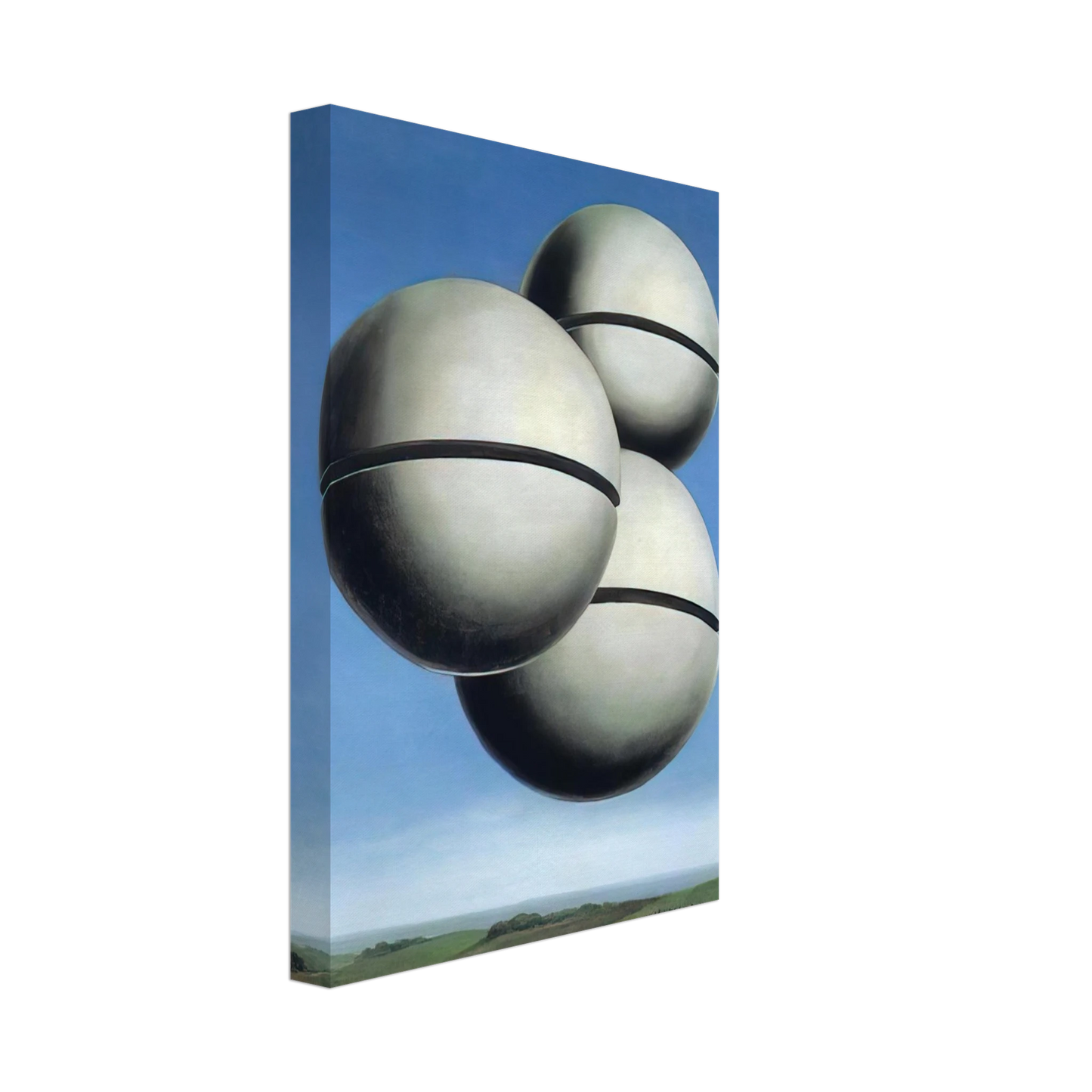 Rene Magritte - THE VOICE OF SPACE 1928 Canvas - 40x60 cm / 16x24 inches-canvas