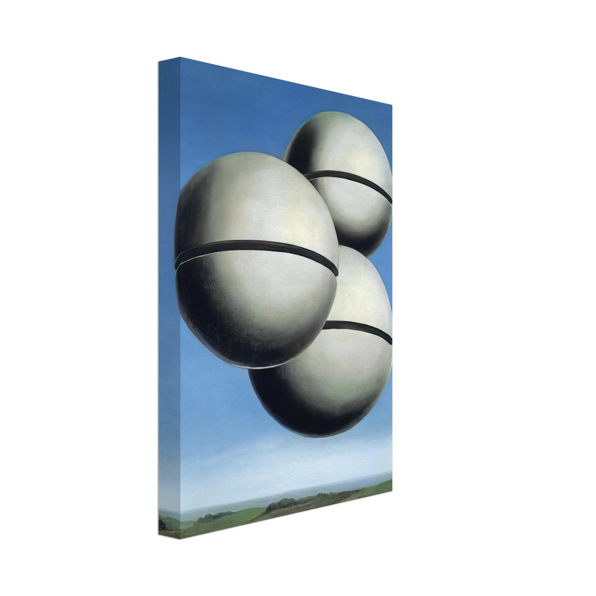 Rene Magritte - THE VOICE OF SPACE 1928 Canvas - 40x60 cm / 16x24 inches-canvas