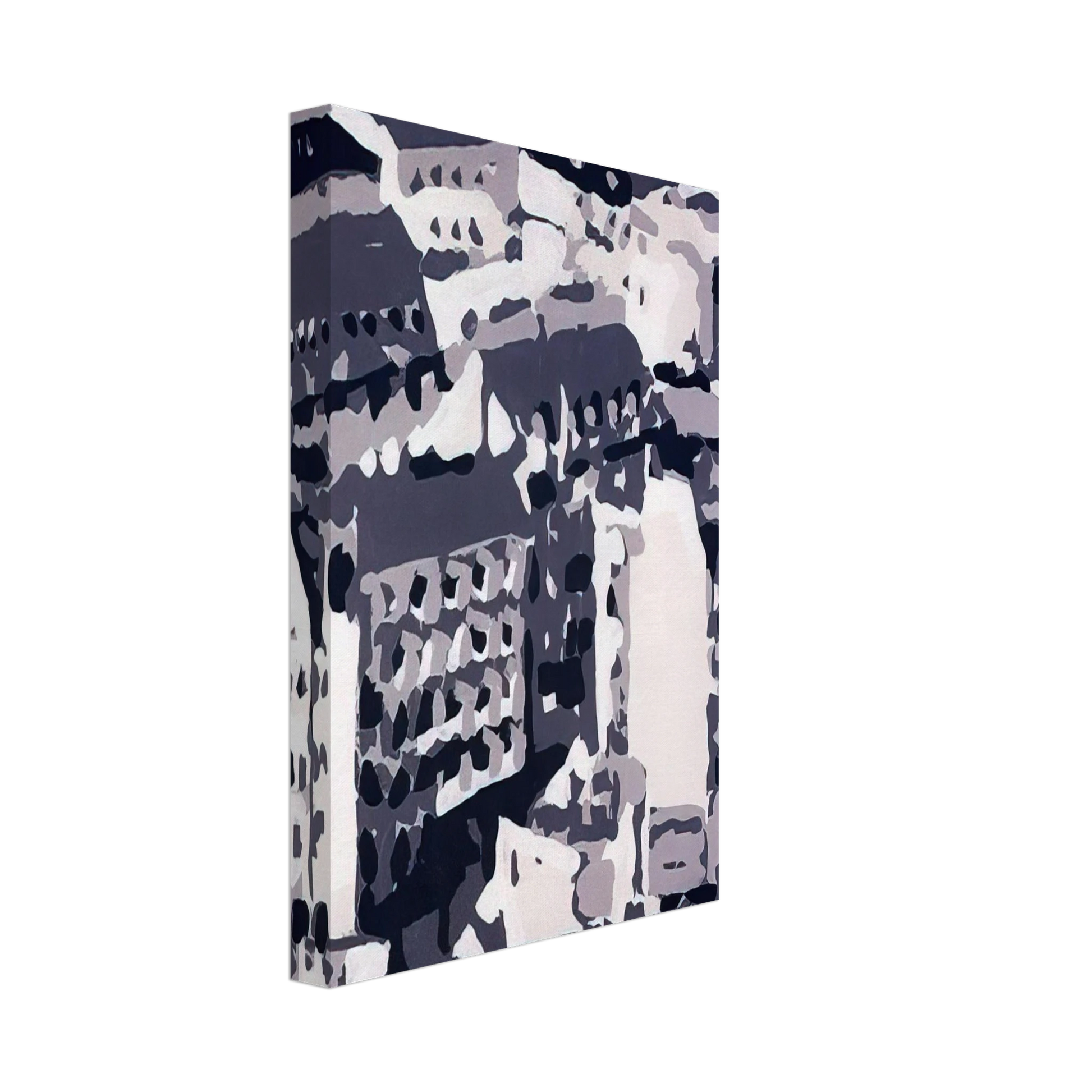 Gerhard Richter - TOWNSCAPE 1969 2 Canvas - 40x60 cm / 16x24 inches-canvas