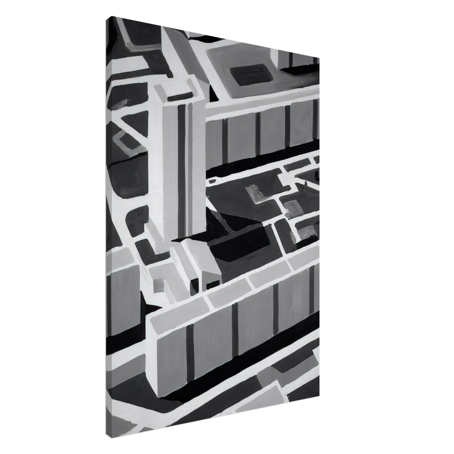 Gerhard Richter - TOWNSCAPE SL 1969 Canvas - 20x30 cm / 8x12 inches-canvas