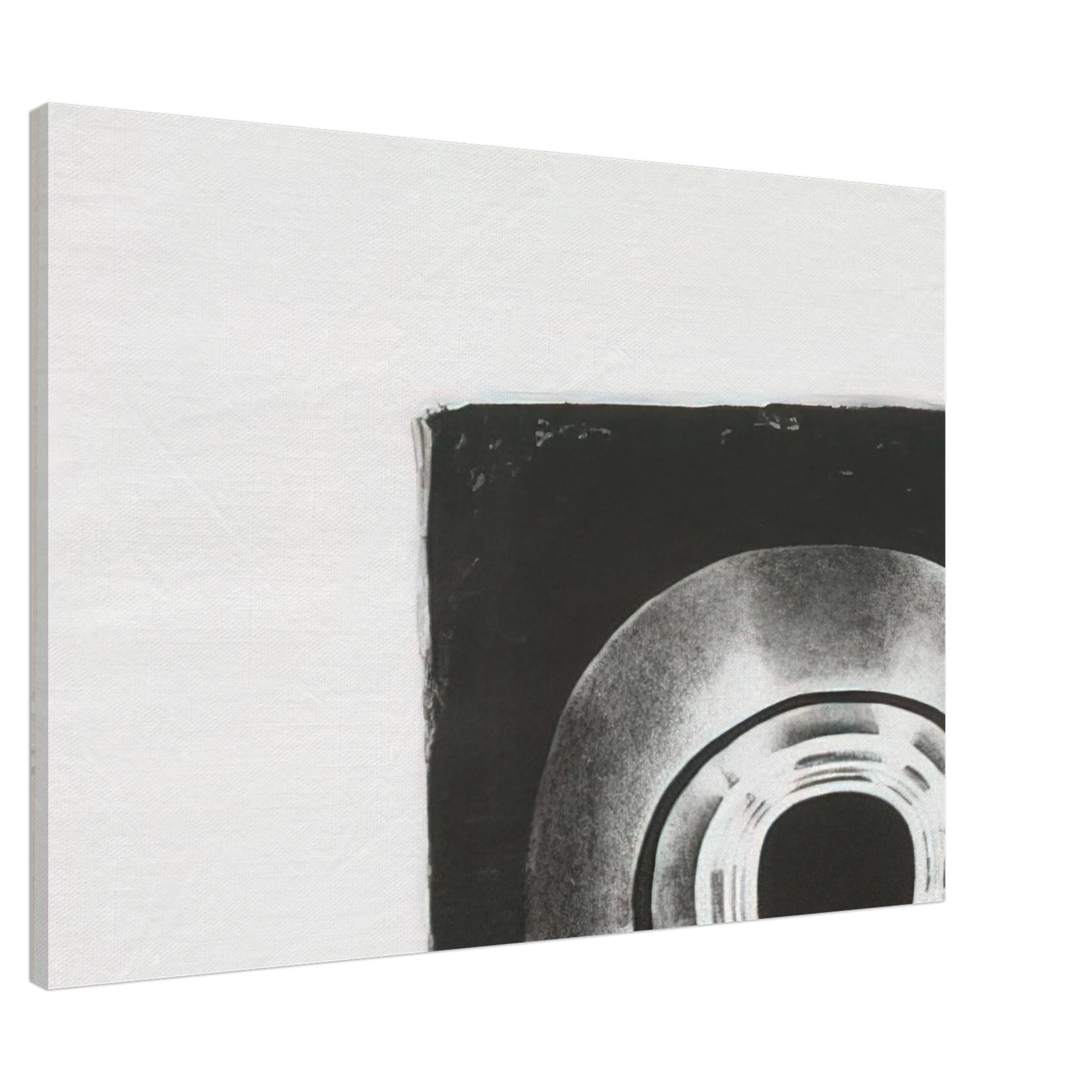 Lee Bontecou - SEVENTH STONE 1968 Canvas - 20x30 cm / 8x12 inches-canvas