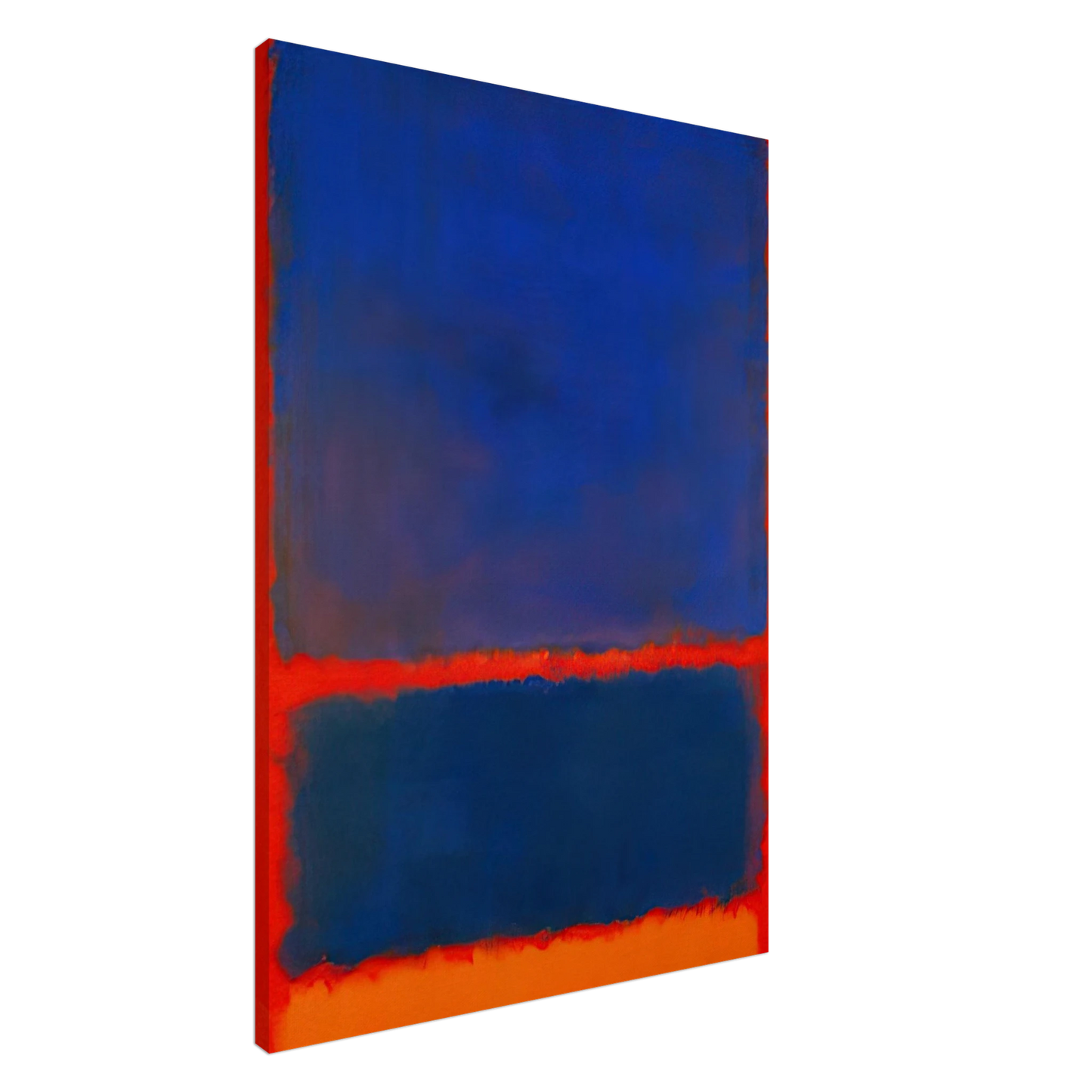 Mark Rothko - Blue, Orange, Red - 1961 Canvas - 20x30 cm / 8x12 inches-canvas