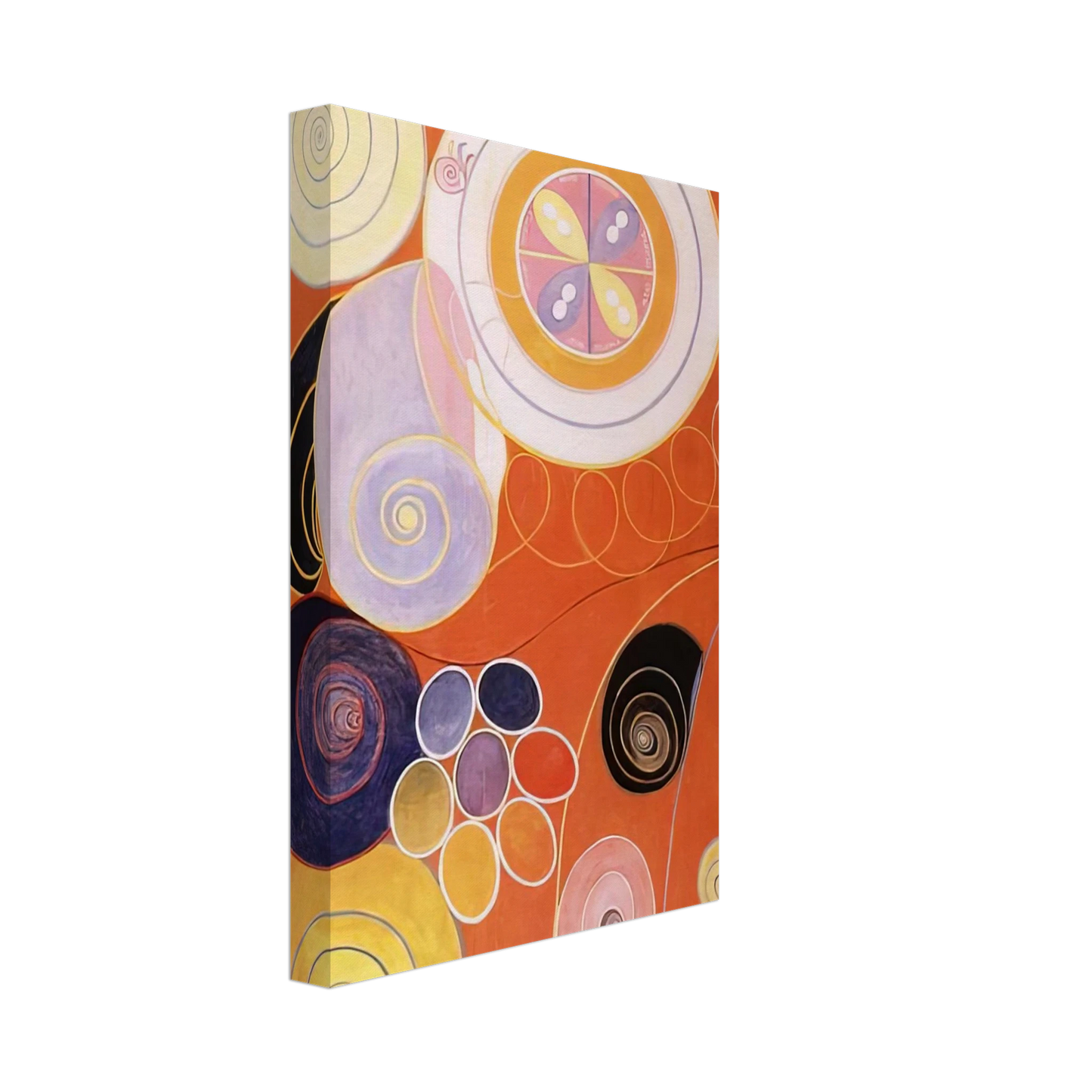 Hilma af Klint - THEY TENS MAINSTAY IV 1907 Canvas - 40x60 cm / 16x24 inches-canvas