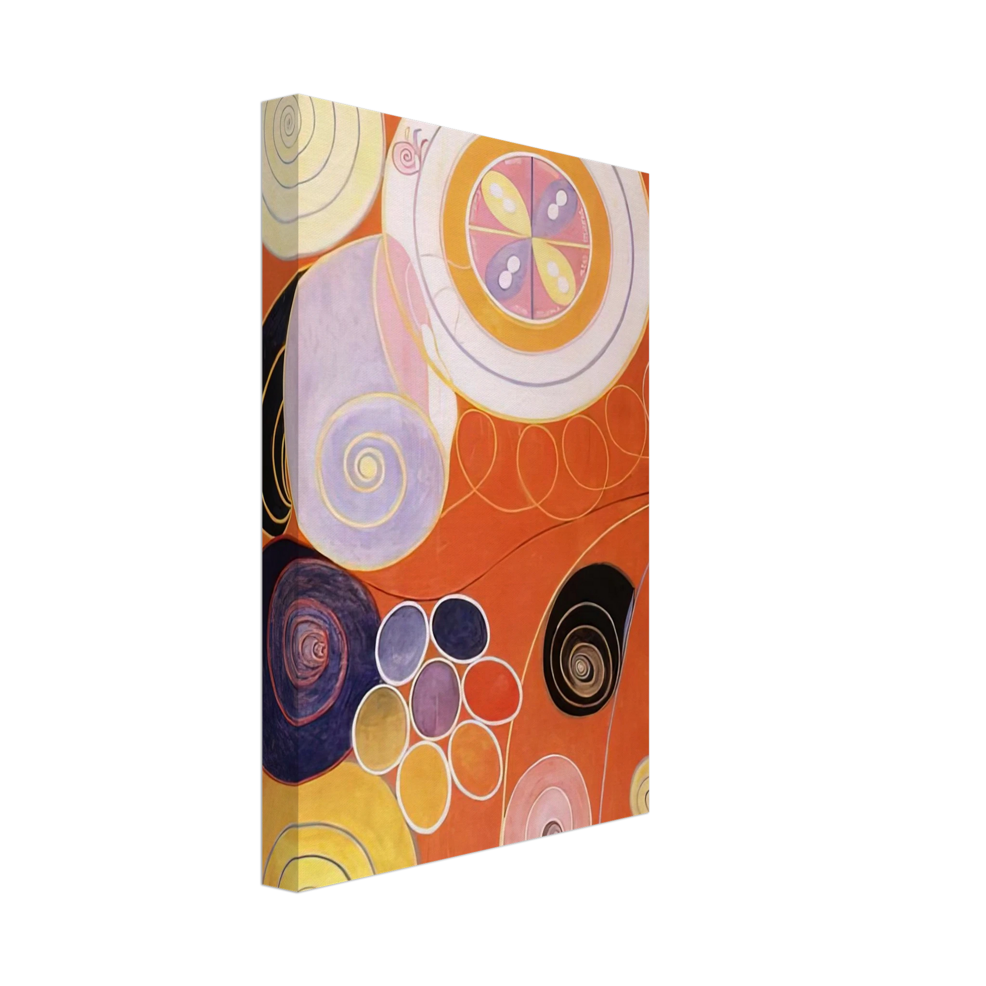 Hilma af Klint - THEY TENS MAINSTAY IV 1907 Canvas - 40x60 cm / 16x24 inches-canvas