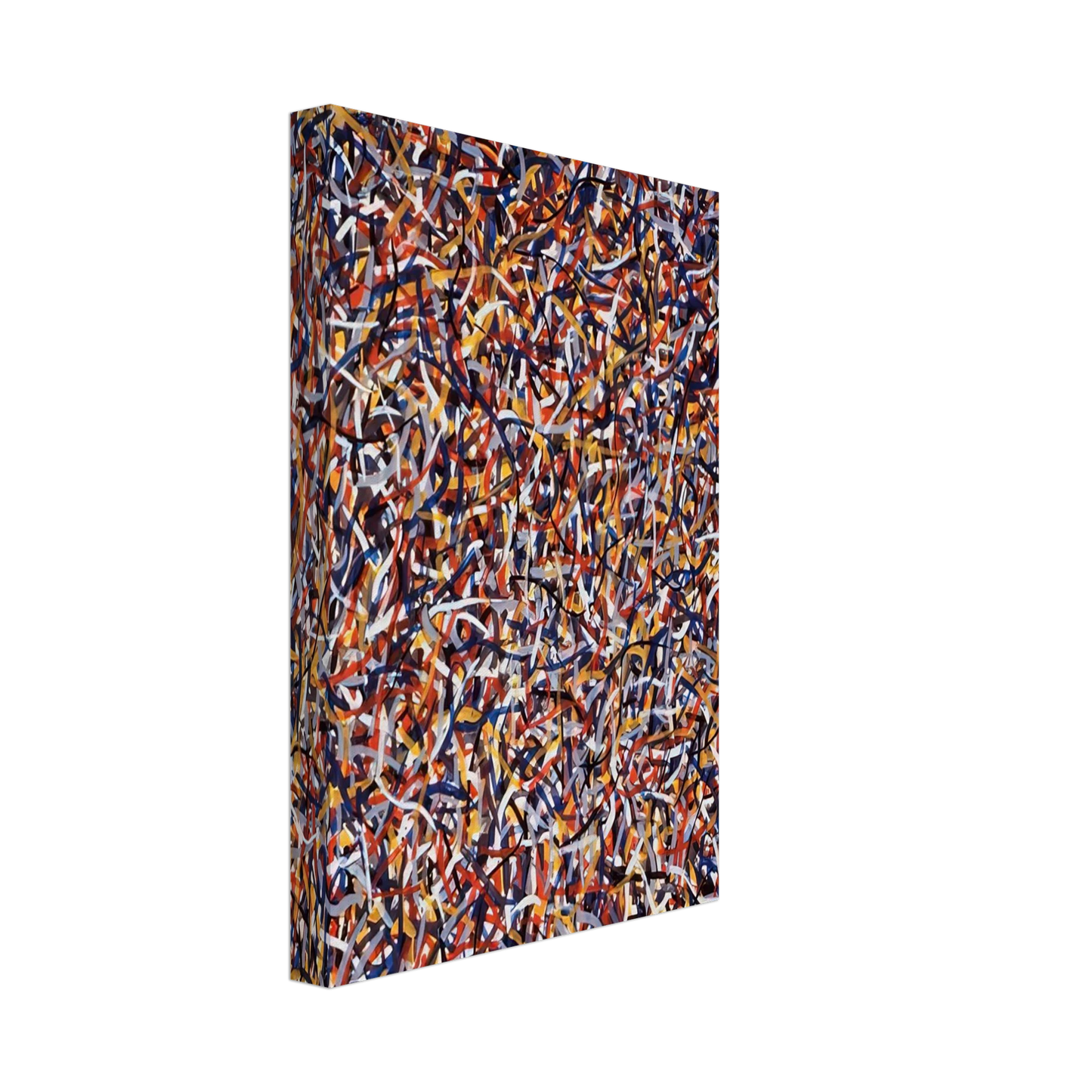 Sol LeWitt - Not Straight Brushstrokes in All Directions Canvas - 70x100 cm / 28x40 inches-canvas