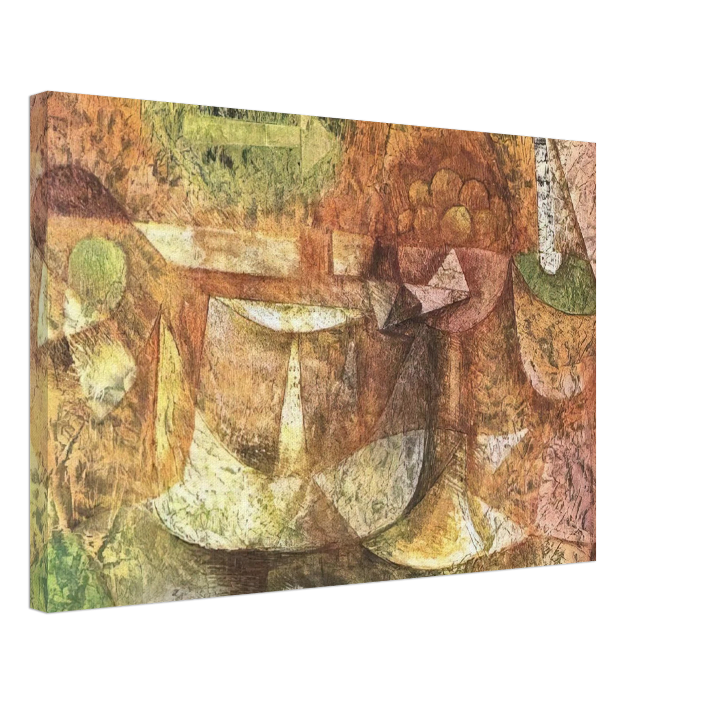 Paul Klee - STILL LIFE WITH DOVE 1931 Canvas - 70x100 cm / 28x40 inches-canvas