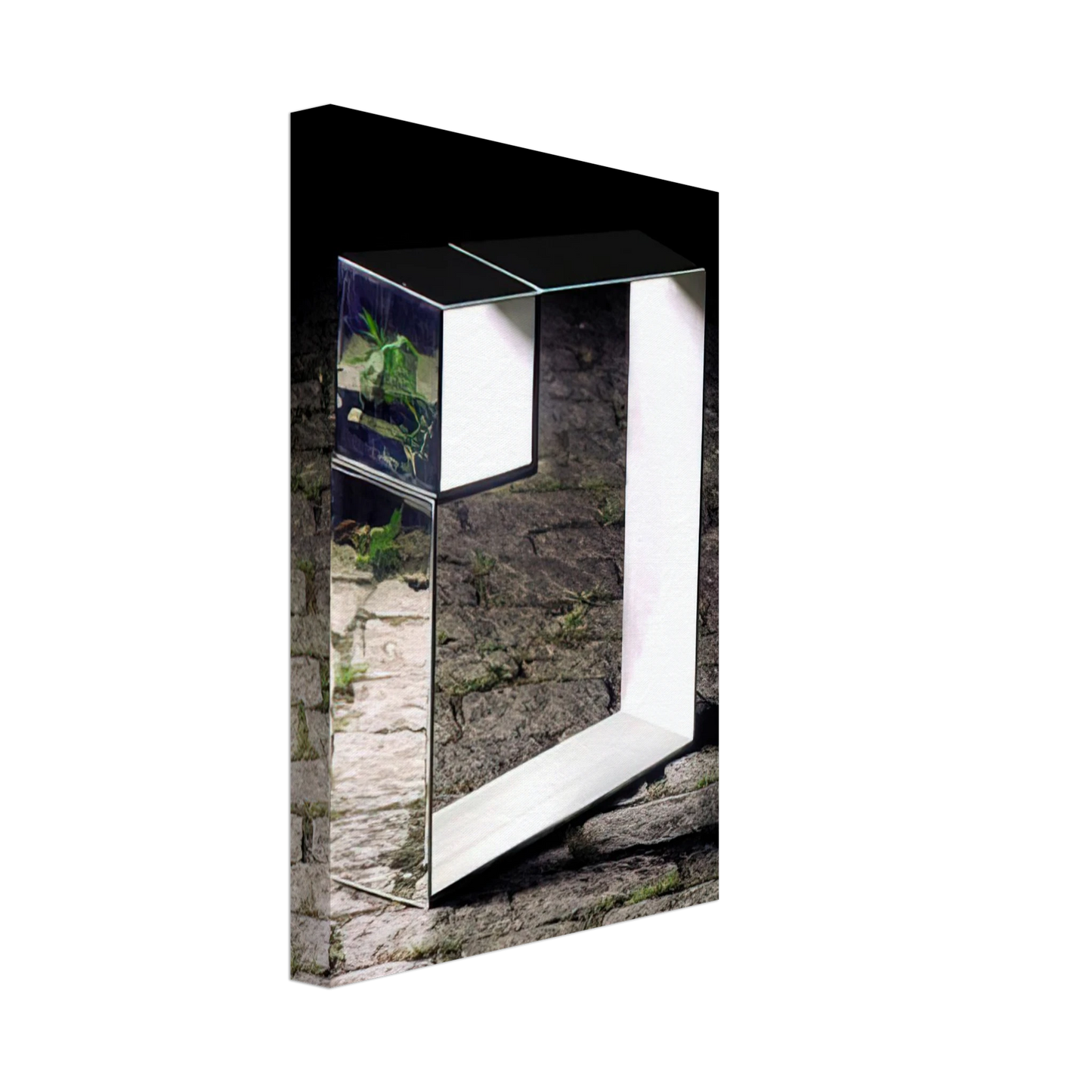 Lygia Pape - Sculpture KV256 - 1998 Canvas - 40x60 cm / 16x24 inches-canvas