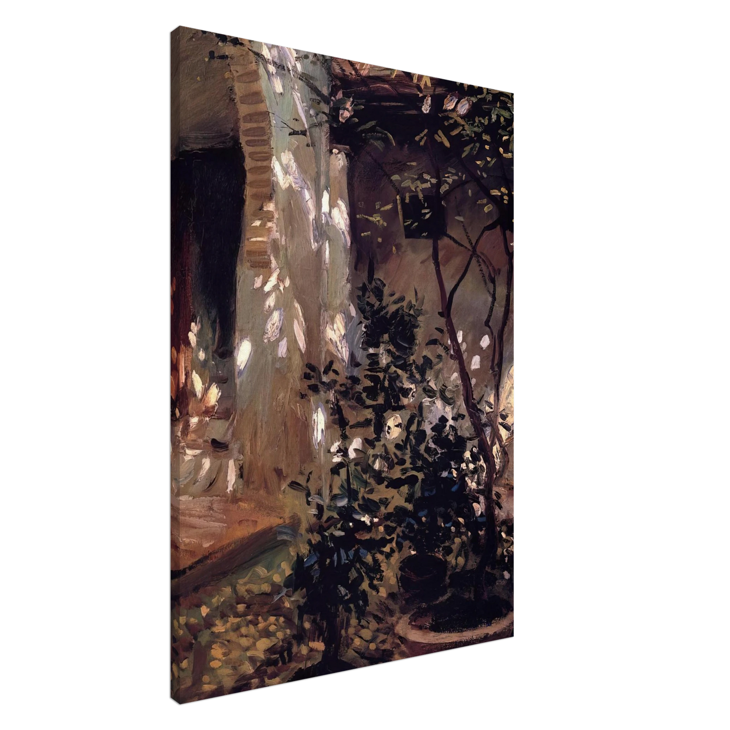 John Singer Sargent - Granada. Sunspots Canvas - 20x30 cm / 8x12 inches-canvas