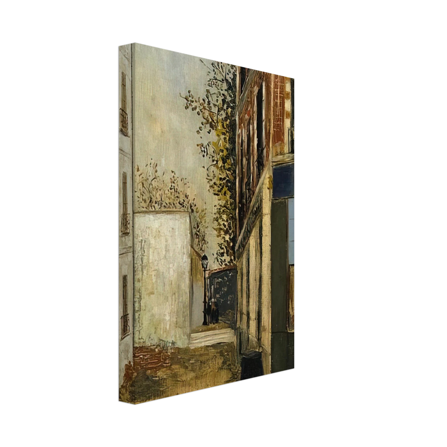 Maurice Utrillo - CABARE BELLE GABRIELLE Canvas - 40x60 cm / 16x24 inches-canvas