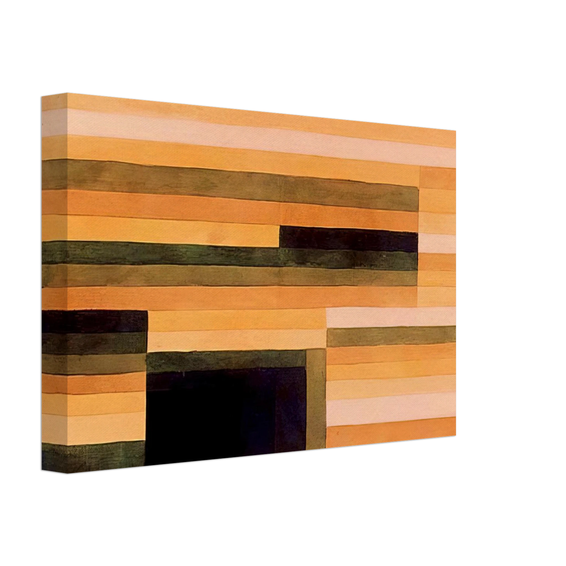 Paul Klee - ROCK CHAMBER 1929 Canvas - 70x100 cm / 28x40 inches-canvas