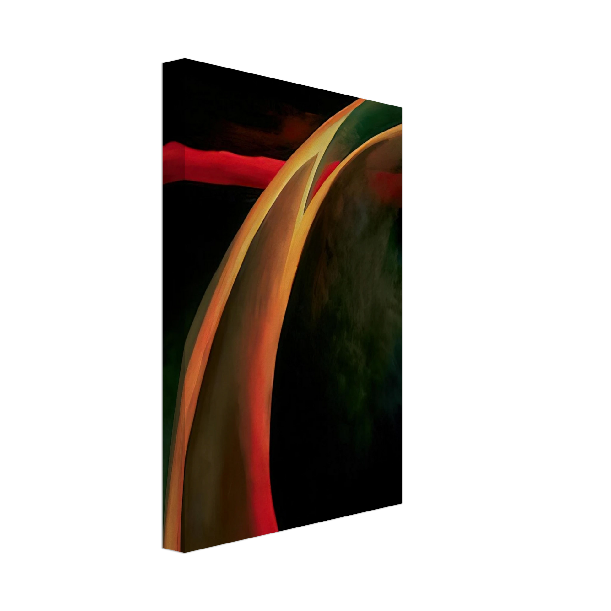 Georgia O'Keeffe - Red and Orange Streak Canvas - 40x60 cm / 16x24 inches-canvas