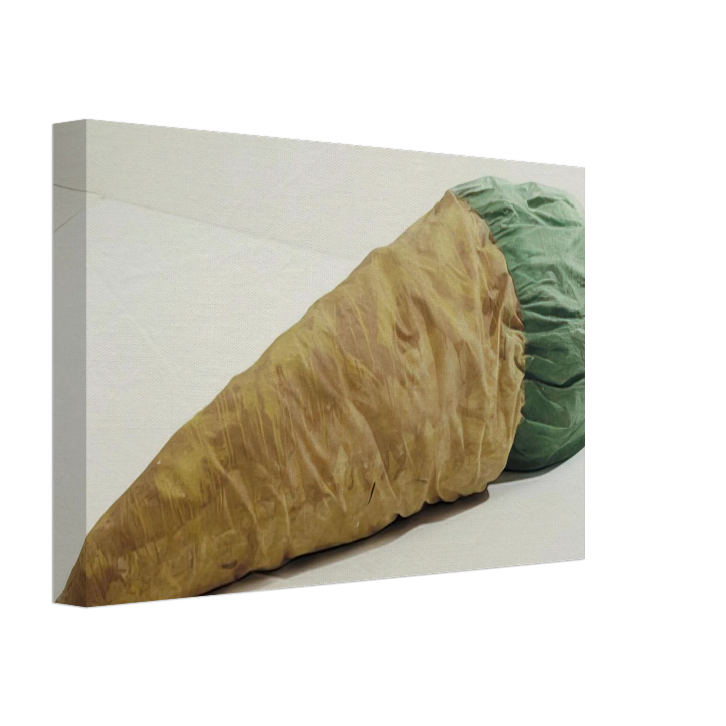 Claes Oldenburg - FLOOR CONE 1962 Canvas - 40x60 cm / 16x24 inches-canvas