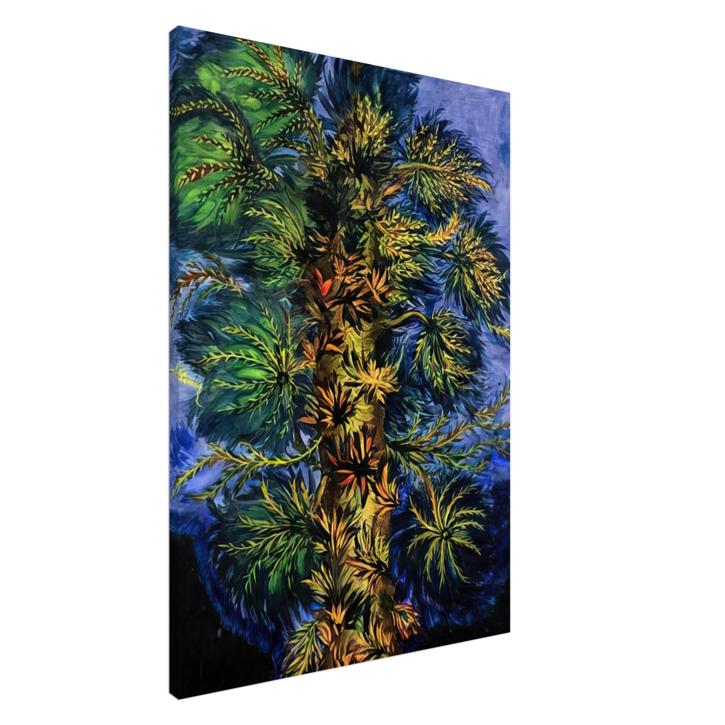 Seraphine Louis - Tree - 1930 Canvas - 20x30 cm / 8x12 inches-canvas